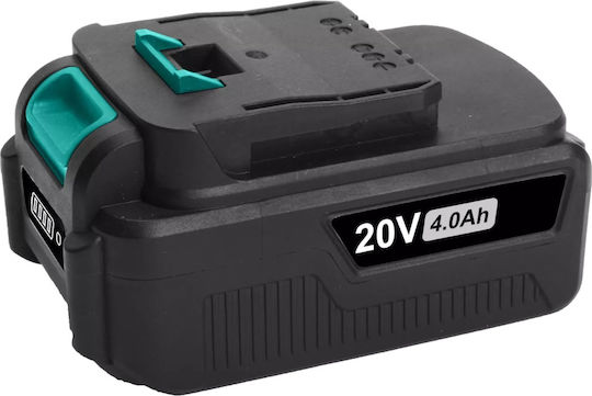 Mechanic Green Line Cordless Trimmer 20v 250mm 8500 Rpm Cutting Cord 5 Rotation Positions Battery Charger