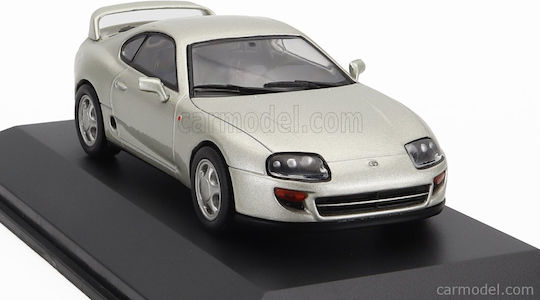 Solido Toyota Supra Modeling Figure Car Silver in Scale 1:43