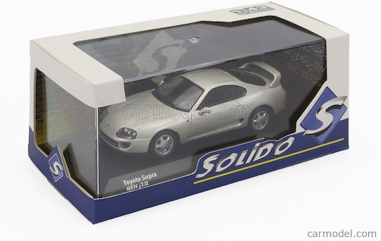 Solido Toyota Supra Modeling Figure Car Silver in Scale 1:43