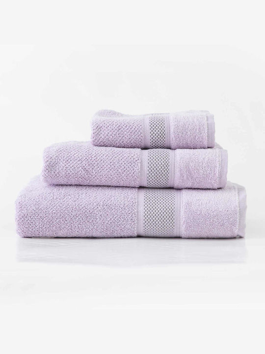 Borea Hand Towel Lava 30x50cm. Lila Weight 550gr/m²