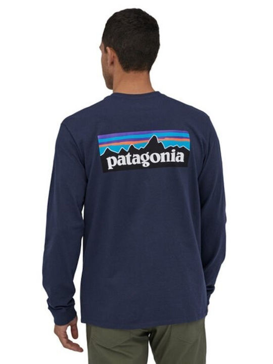 Patagonia Men's Short Sleeve T-shirt Blue