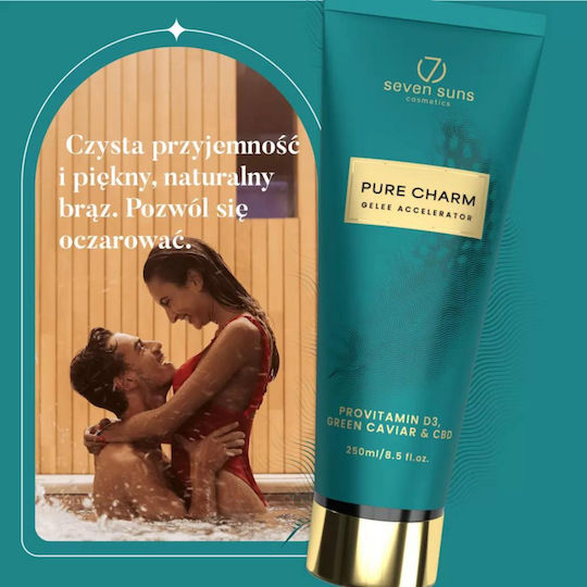 7Suns Cosmetics Pure Charm Solarium Gel Σώματος 250ml