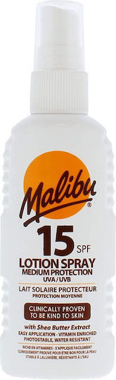 Malibu Spf15 Waterproof Spray 100ml + After Sun Balm 100ml
