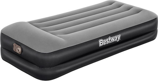 Inflatable Sleeping Mattress Single 191x97x46εκ. Gray