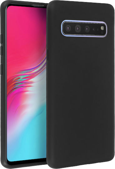 Hülle Samsung Galaxy S10 5G Weiches Silikon Schutz Ultradünn Schwarz
