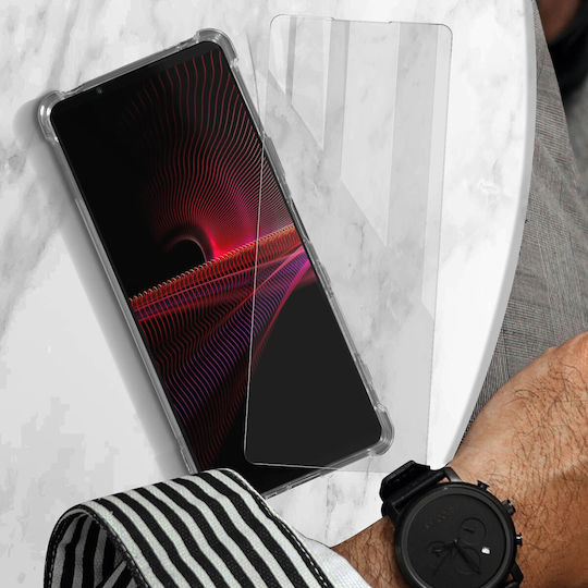 Protection Pack Sony Xperia 1 Iii Soft Case Tempered Glass