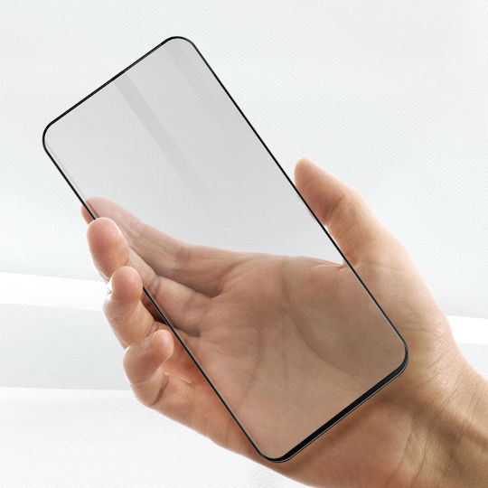 Case Honor 50 Lite Silicone Soft Tempered Glass Black