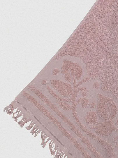 Sunshine Hand Towel Fringe 40x60cm 3 Powder Weight 520gr/m²