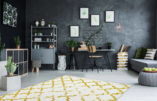 Obsession My Stockholm Килим Правоъгълена 341 Mustard