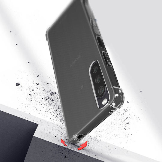 Schutzpaket Sony Xperia 10 III Weiche Hülle Panzerglas