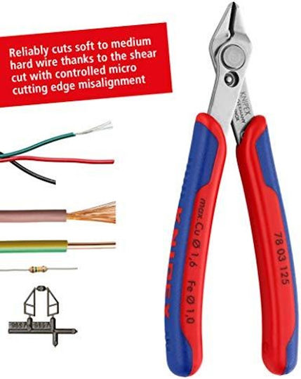 Knipex Κόφτης Καλωδίων Μήκους 125mm