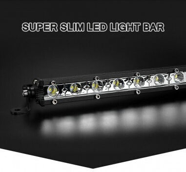Bară LED Auto 36W Super Slim 35 mm 12/24V 3060 Lumeni 13"/33cm Fascicul Spot B18-36W