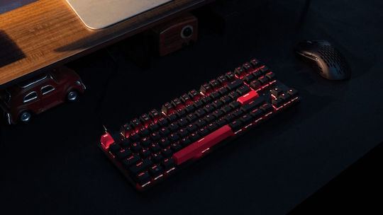 Keychron Lemokey X1-A3 QMK/VIA X1-A3 Gaming Mechanical Keyboard Tenkeyless with Keychron Brown Switches and Illuminated Keys English US