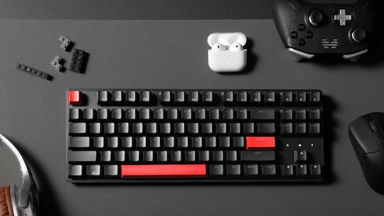 Keychron Lemokey X1-A3 QMK/VIA X1-A3 Gaming Mechanical Keyboard Tenkeyless with Keychron Brown Switches and Illuminated Keys English US