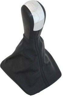 Buton schimbător de viteze cu manșon pentru Skoda Octavia Negru 2004-2013