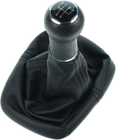 Topran Buton schimbător viteze cu mâner pentru Seat Leon / Toledo Volkswagen Magazin online de golf / Bora 1998-2006 Negru