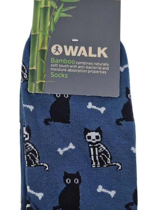 Walk Ανδρικές Κάλτσες Μπλε