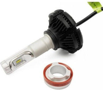 Set aus 2 LED H8 H9 H11 Canbus 50W 12.000 Lm 12V-24V