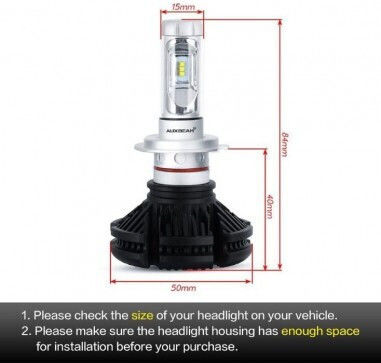 Комплект от 2 H7 Canbus LED 50W 12,000 Lm 12V-24V