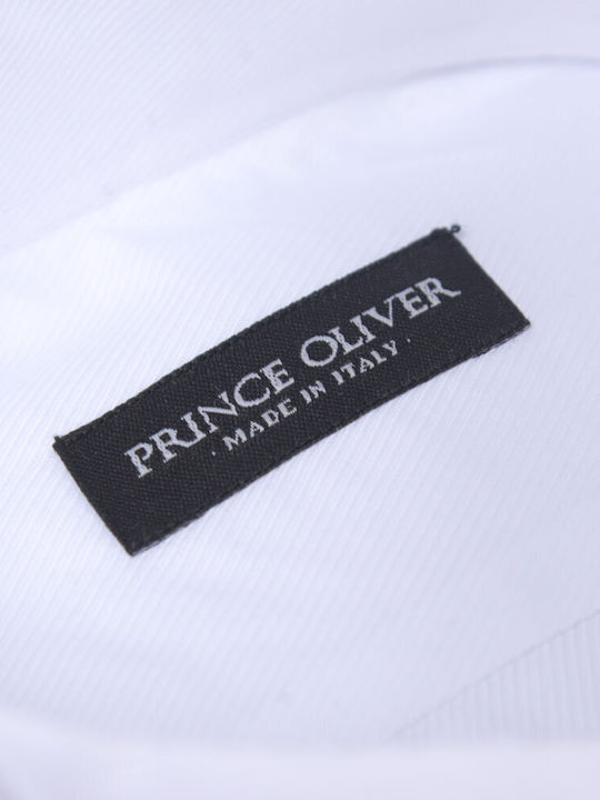 Prince Oliver Men's Shirt Cotton White