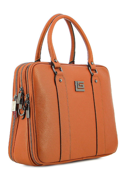 Leder Damen Geldbörse Tabac