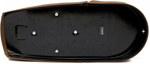 Moto Discovery Motorcycle Saddle SCR6-BROWN-MD