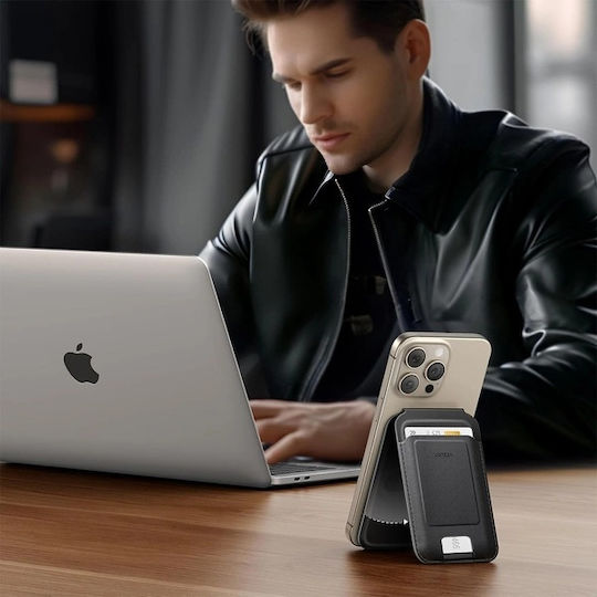 Ugreen MagSafe Θήκη Καρτών σε Μαύρο χρώμα