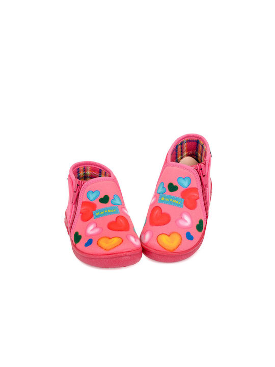 Mini Max Anatomic Kids Slippers Boots Fuchsia