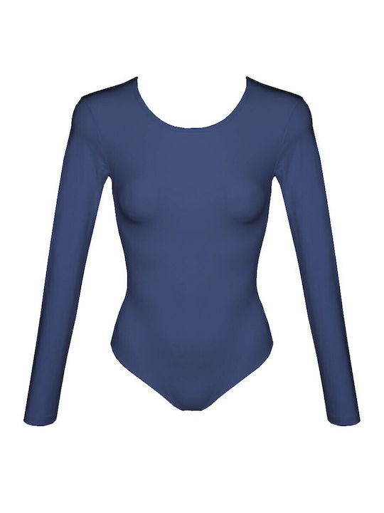 Helios 80689 Women's Underwear Bodysuit Blue