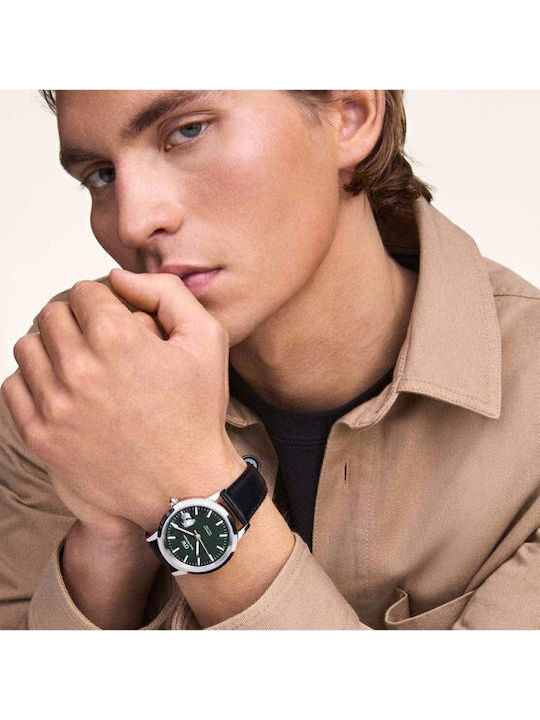 Daniel Wellington Sheffield Ρολόι Αυτόματο με Δερμάτινο Λουράκι