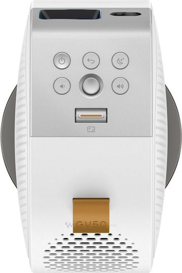BenQ GV50 9H.JSR77.59E Mini Projector DLP (DMD) Full HD Laser with Built-in Speakers White