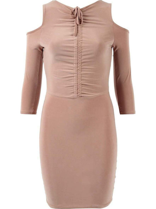 Mini Damenkleid Beiges