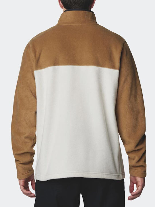 Steens Mountain Half Snap Ii T-shirt Beige