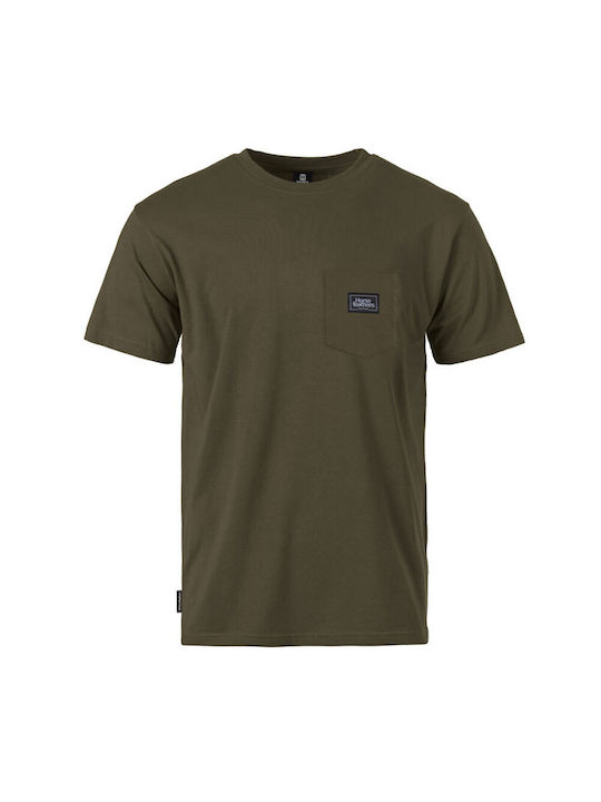 Horsefeathers Alpha Men's Short Sleeve T-shirt Burnt Olive