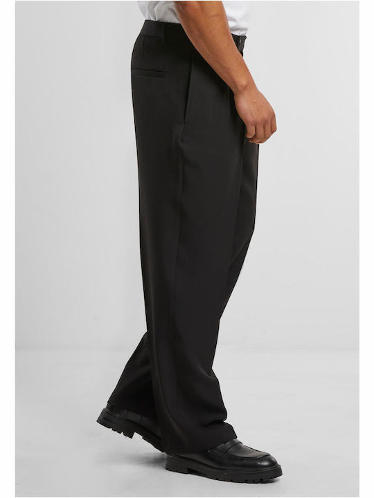 Men's Trousers Elastic Black