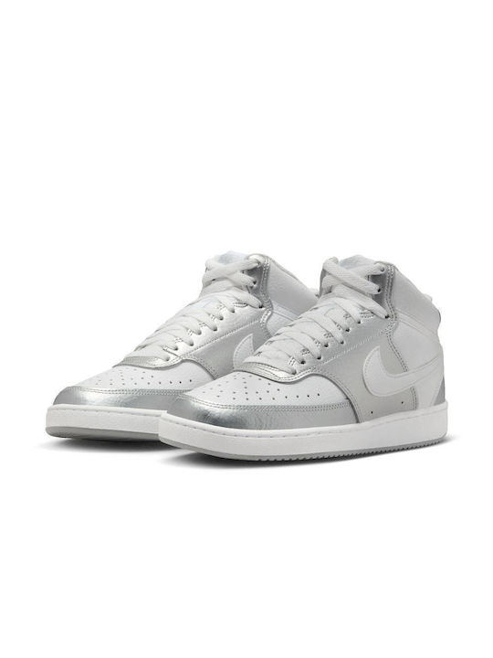 Nike Sneakers White / Metallic Silver