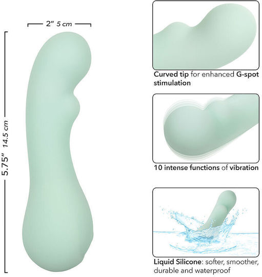 Calexotics Pacifica Bora Bora Stimulator Punct G 10 Vibrații Aqua Cod Produs D-241418