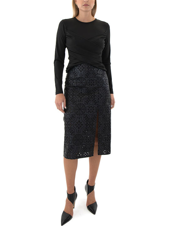 Blouse Women Twenty-29 Damen Bluse Langärmelig Black
