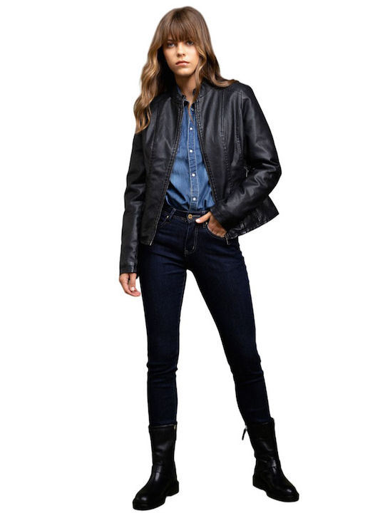 Γυναικείο Biker Jacket Black