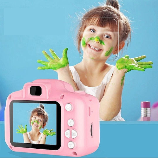 Compact Φωτογραφική Μηχανή 12MP Ροζ