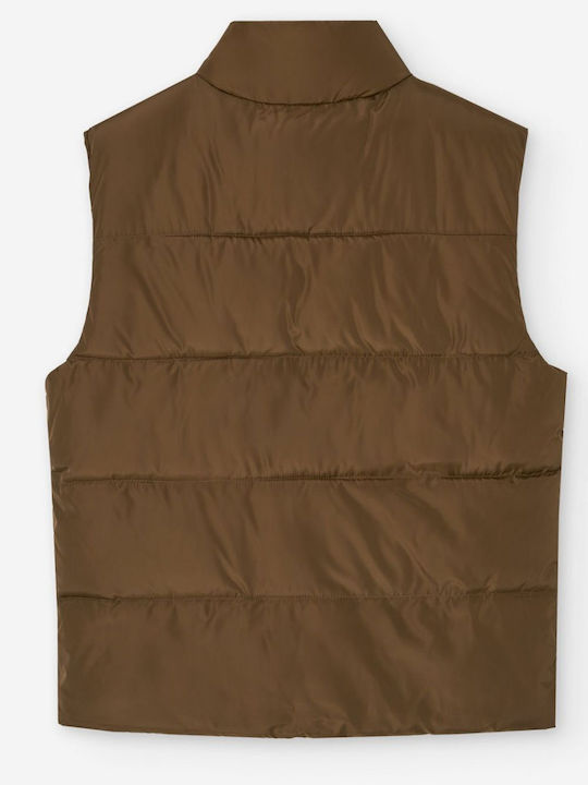 Losan Men's Sleeveless Jacket Brown