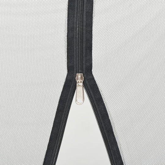 vidaXL Camping Mosquitos Nest Black 300x300x250cm