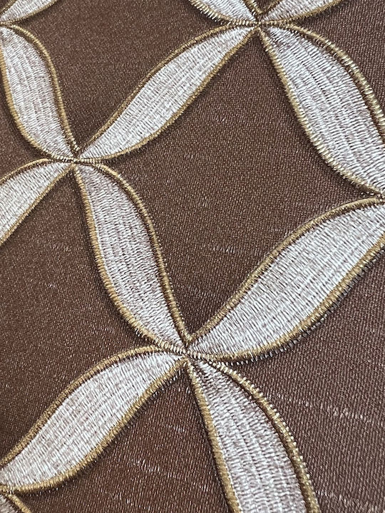 Wallpaper Geometric Brown Silvery Brown FT221226 0,53cm x 10m