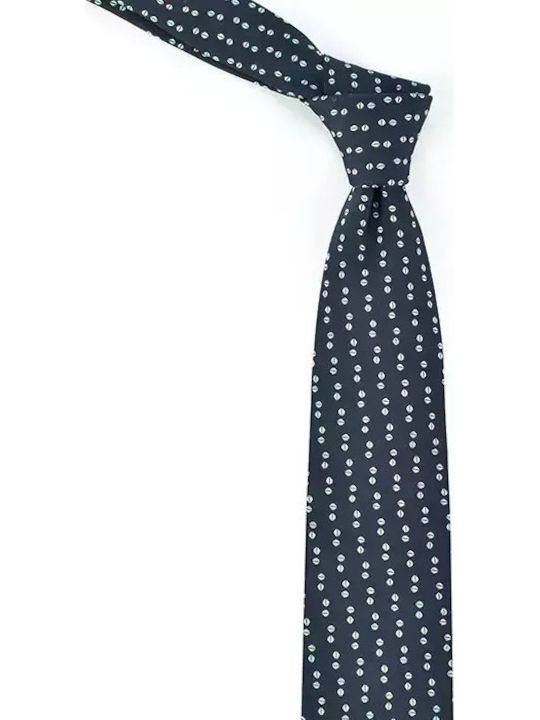 Makis Tselios Fashion Ανδρική Γραβάτα σε Μπλε Χρώμα
