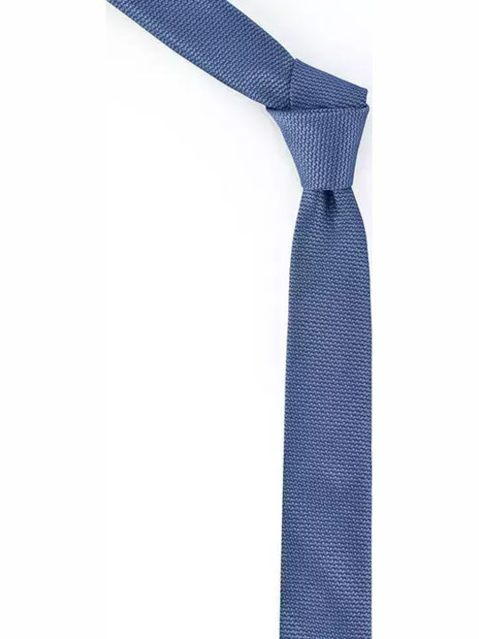 Makis Tselios Fashion Ανδρική Γραβάτα σε Μπλε Χρώμα