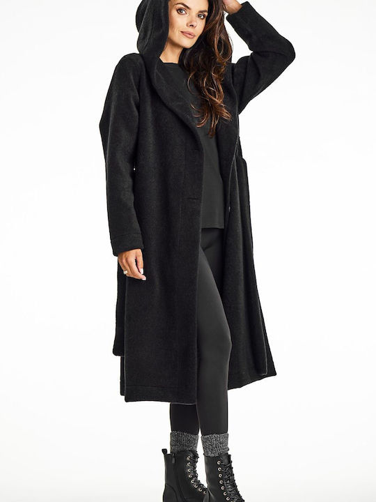 Awama Women's Coat black