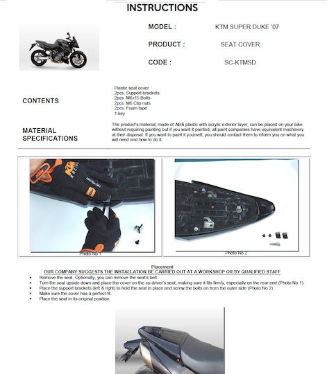 Moto Discovery Monoscaun Motocicletă Negru 1buc