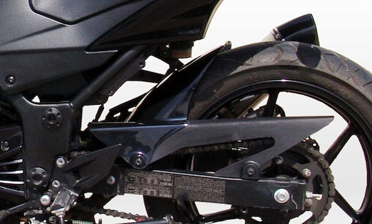 Moto Discovery Задно Крило на Мотоциклет Черен 1бр