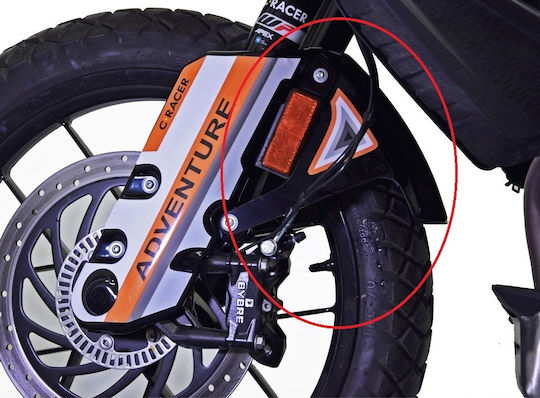 Moto Discovery Front Motorcycle Front Wheel Fender for KTM 390 Adventure Black 1pcs