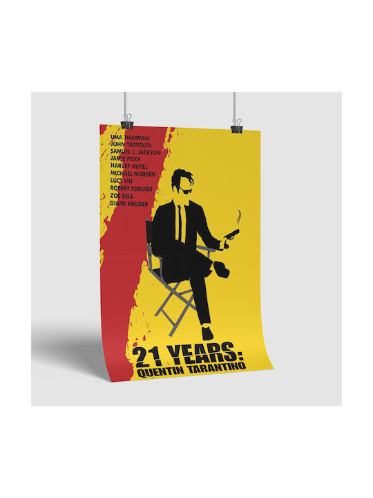 Poster & Rama Quentin Tarantino MV156 MV156 40x50cm Print Poster (fără ramă)